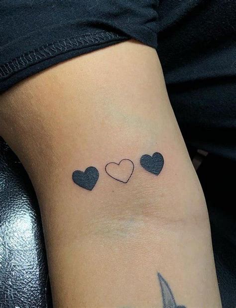 shaded heart tattoo|More.